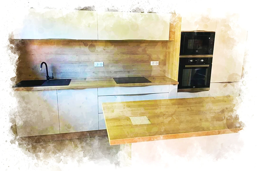 Projet cuisine maison à Vannes Projet cuisine maison à Vannes